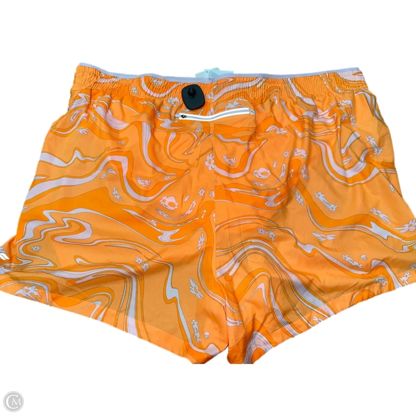 Athletic Shorts By Fabletics In Orange, Size: 3x