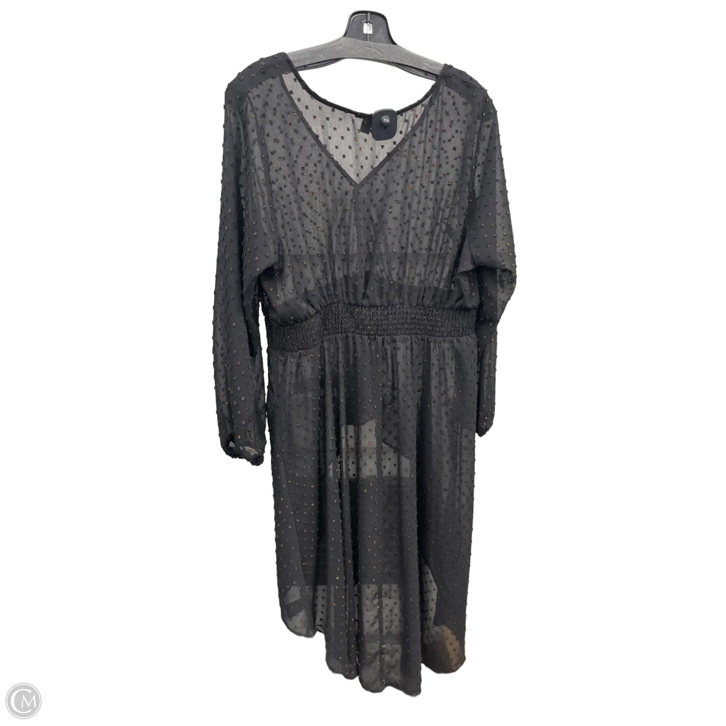 Top Long Sleeve By Torrid In Black, Size: Xl