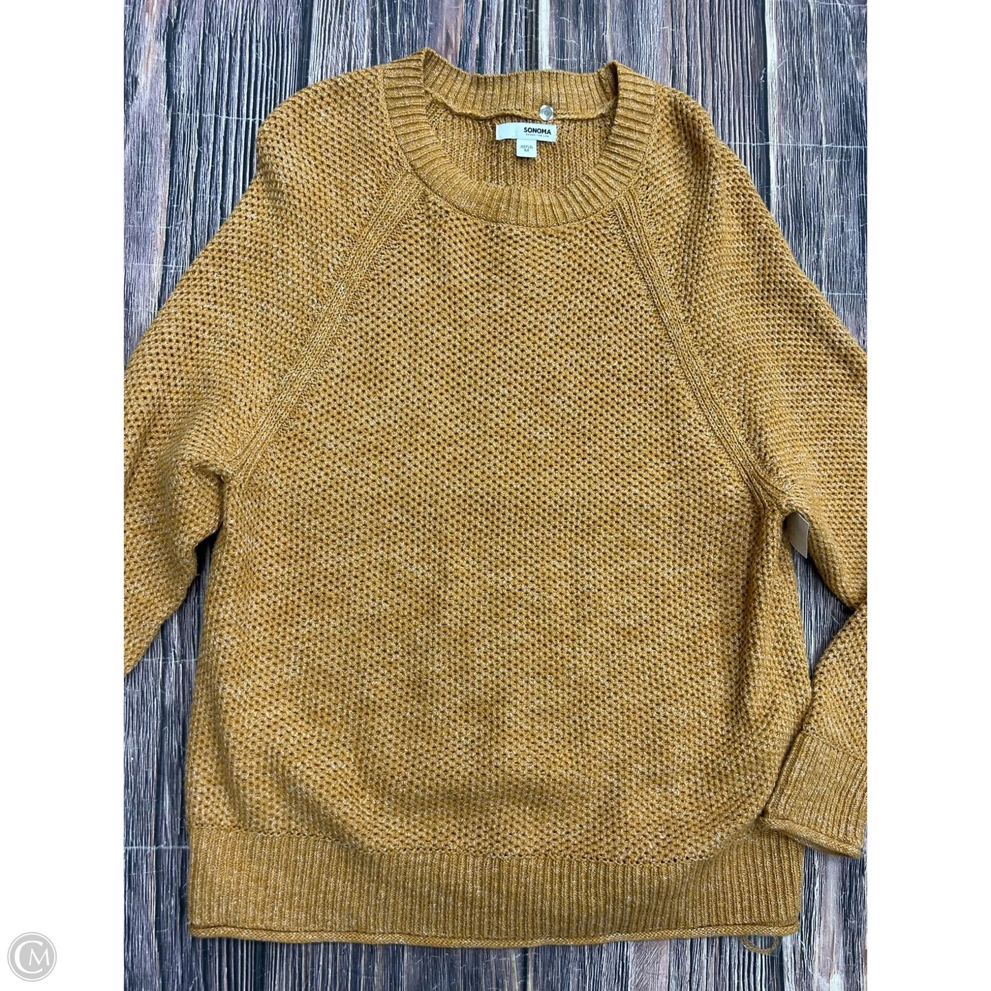 Sweater By Sonoma In Orange, Size: M