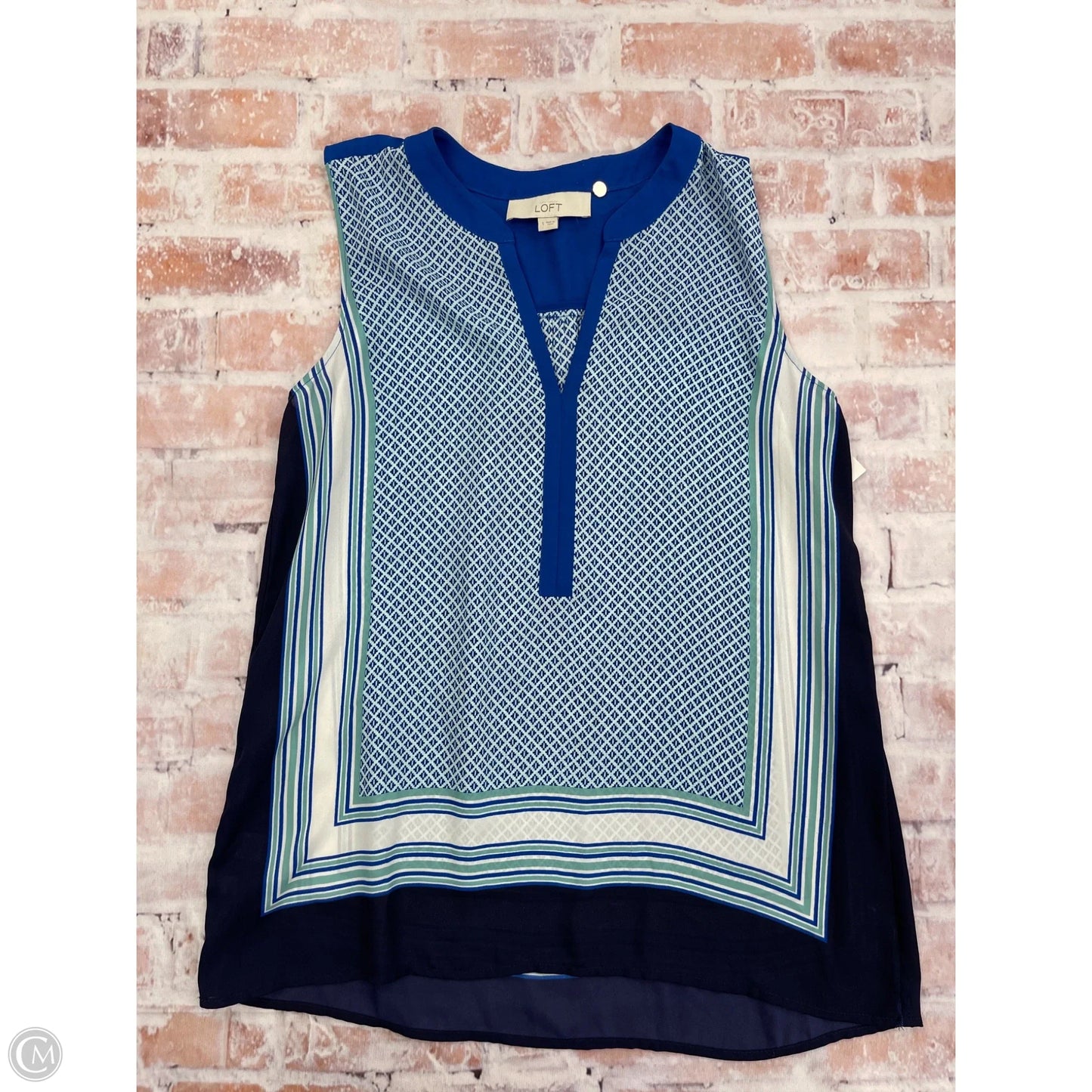 Tank Top By Loft In Blue, Size: S