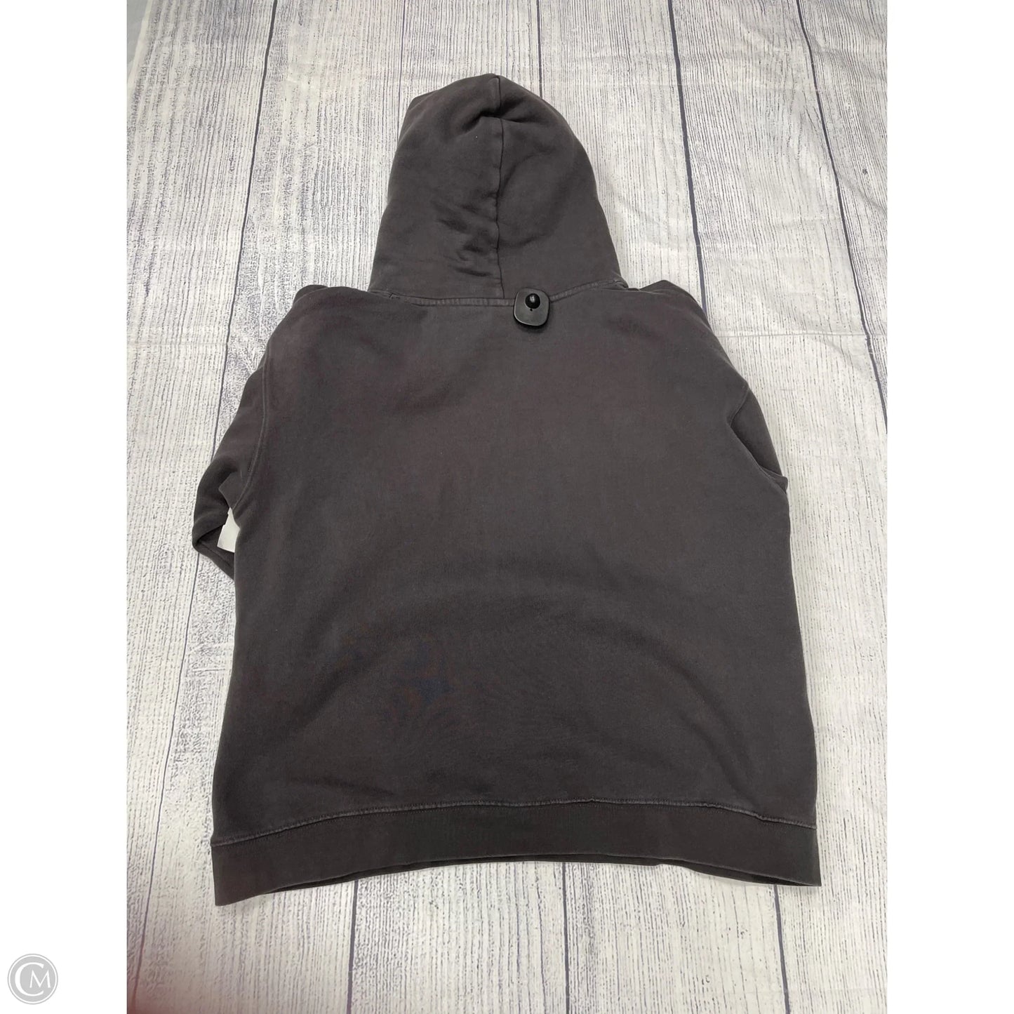 Sweatshirt Hoodie By Puravida In Grey, Size: Xl