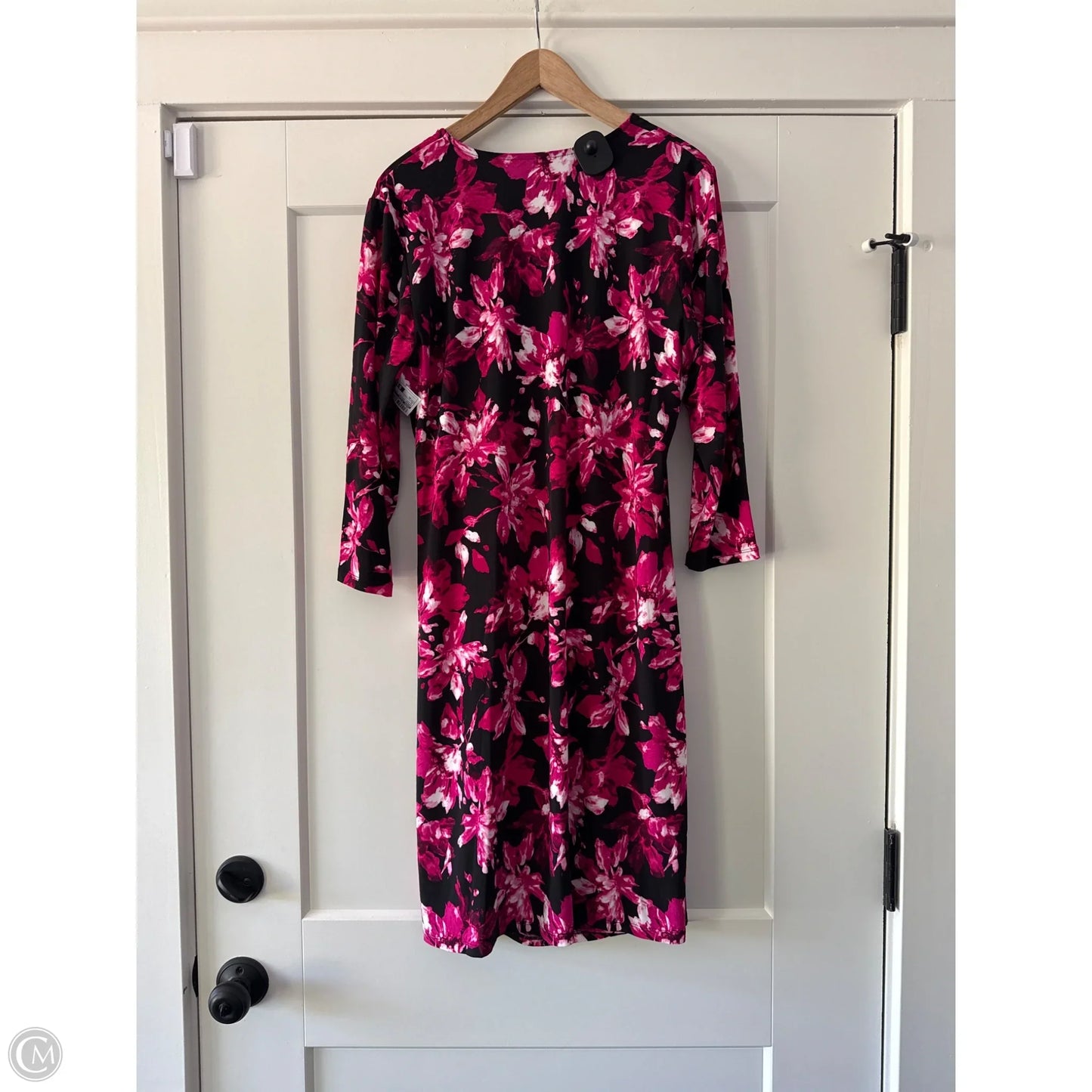 Dress Casual Midi By Anne Klein In Black, Size: Xl