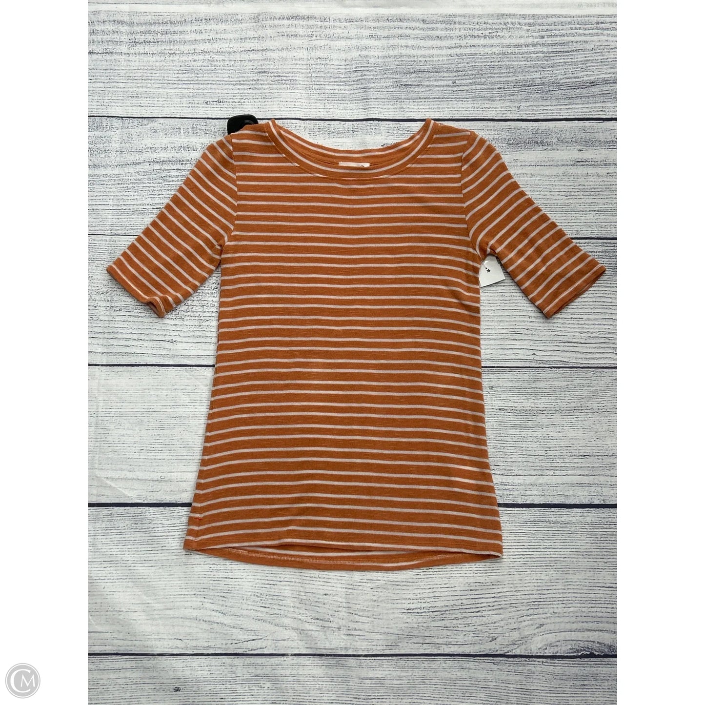 Top Short Sleeve By A Loves A In Orange, Size: Xs