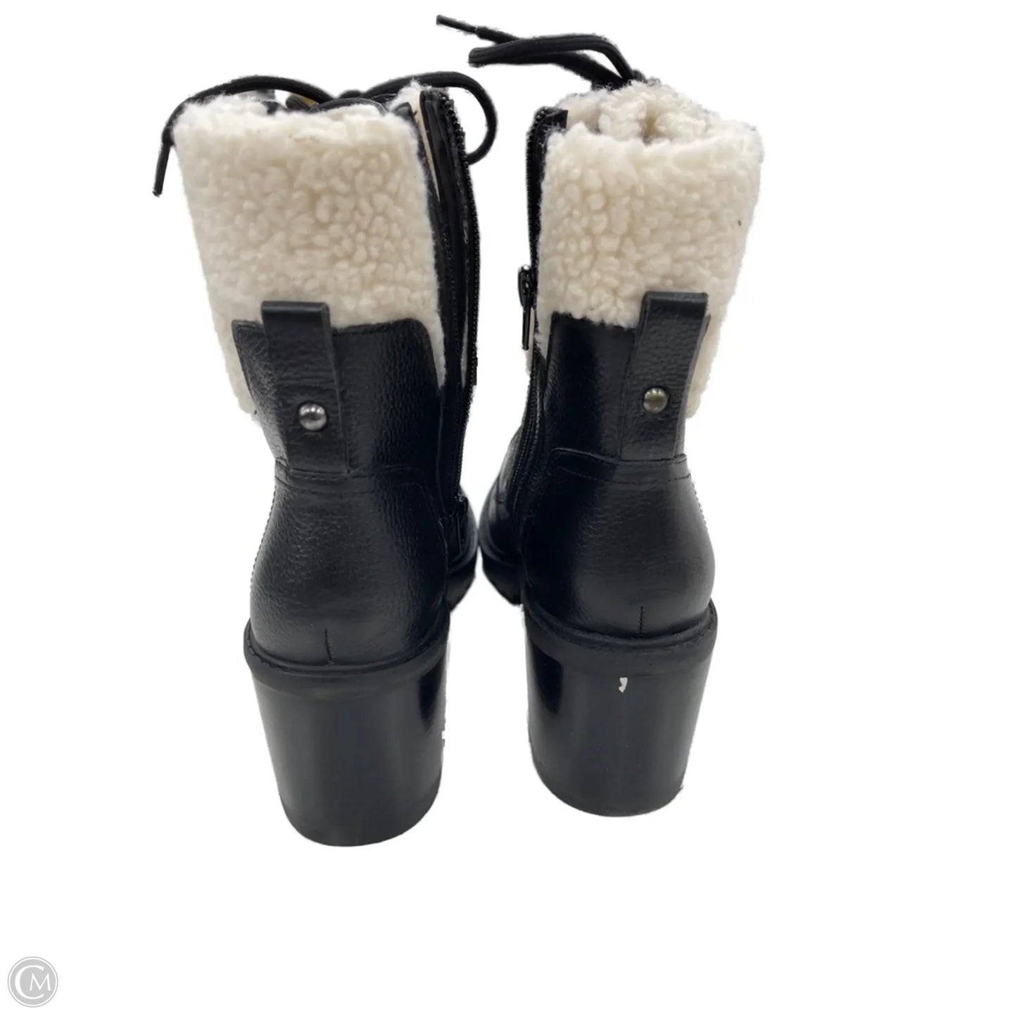 Boots Ankle Heels By Marc Fisher In Black, Size: 7.5