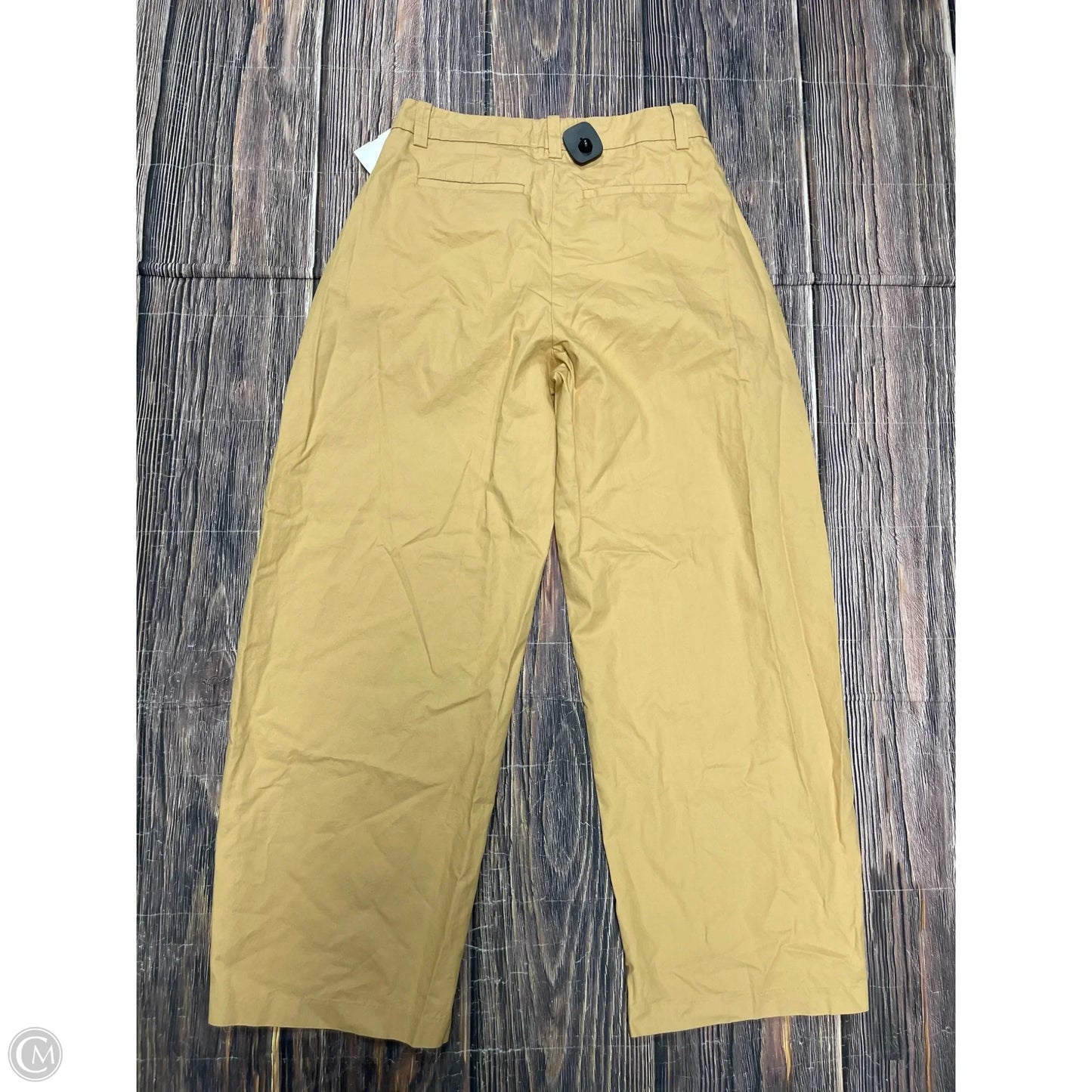 Pants Wide Leg By Bdg In Yellow, Size: 4