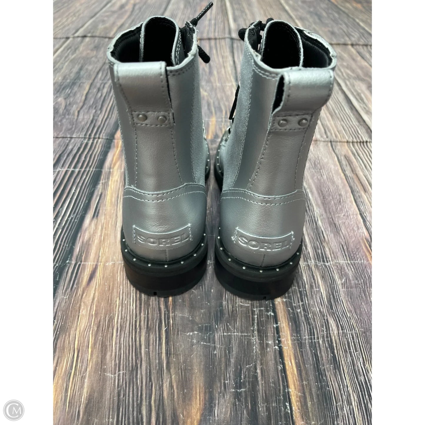 Boots Combat By Sorel In Silver, Size: 9