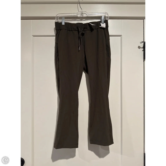 Athletic Pants By Lululemon In Green, Size: 4