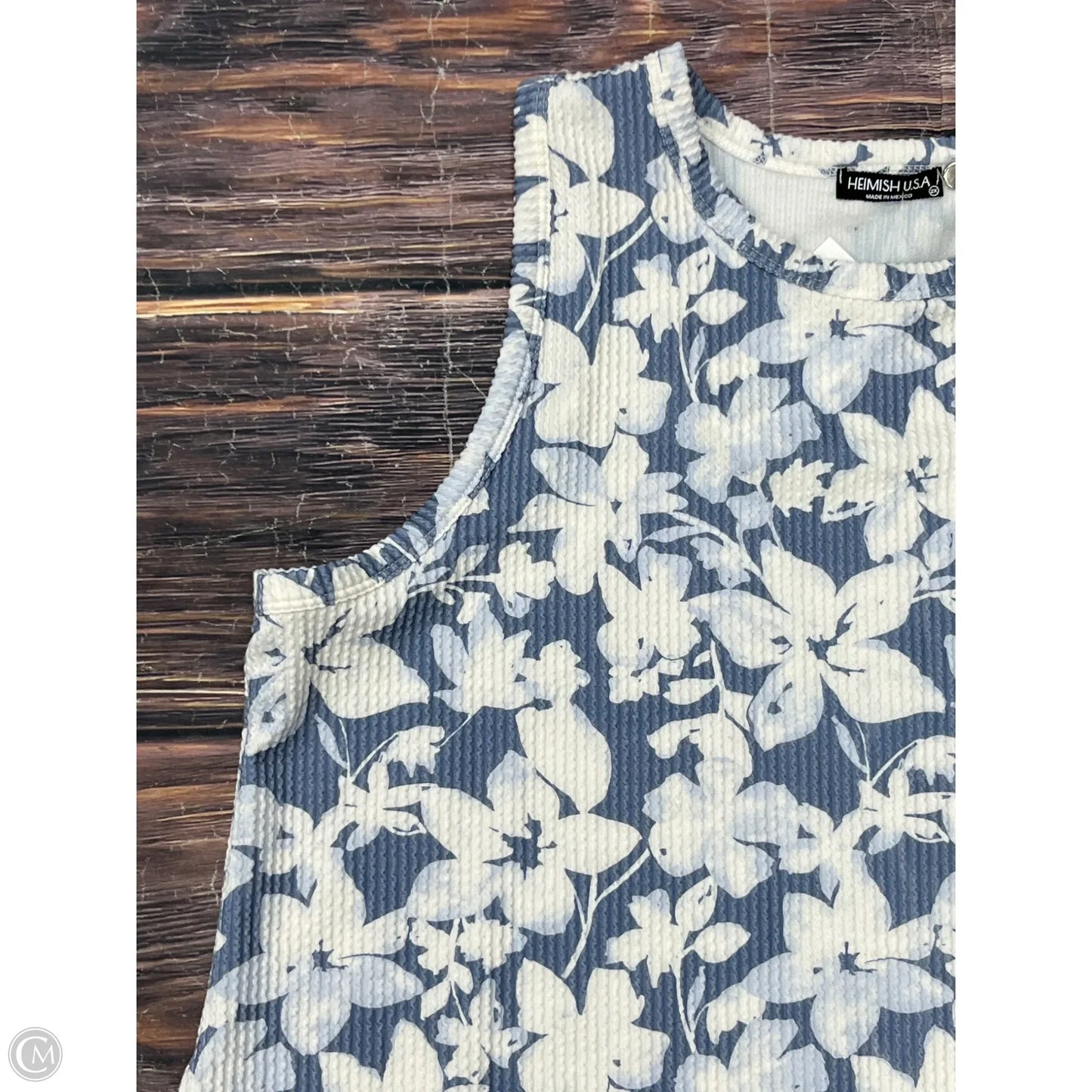 Tank Top By Heimish Usa In Blue, Size: 2x