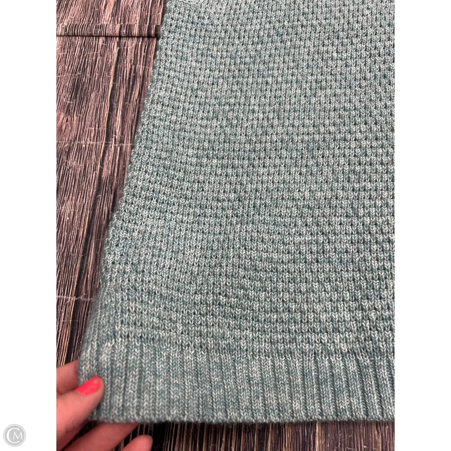 Vest Sweater By J. Jill In Green, Size: M
