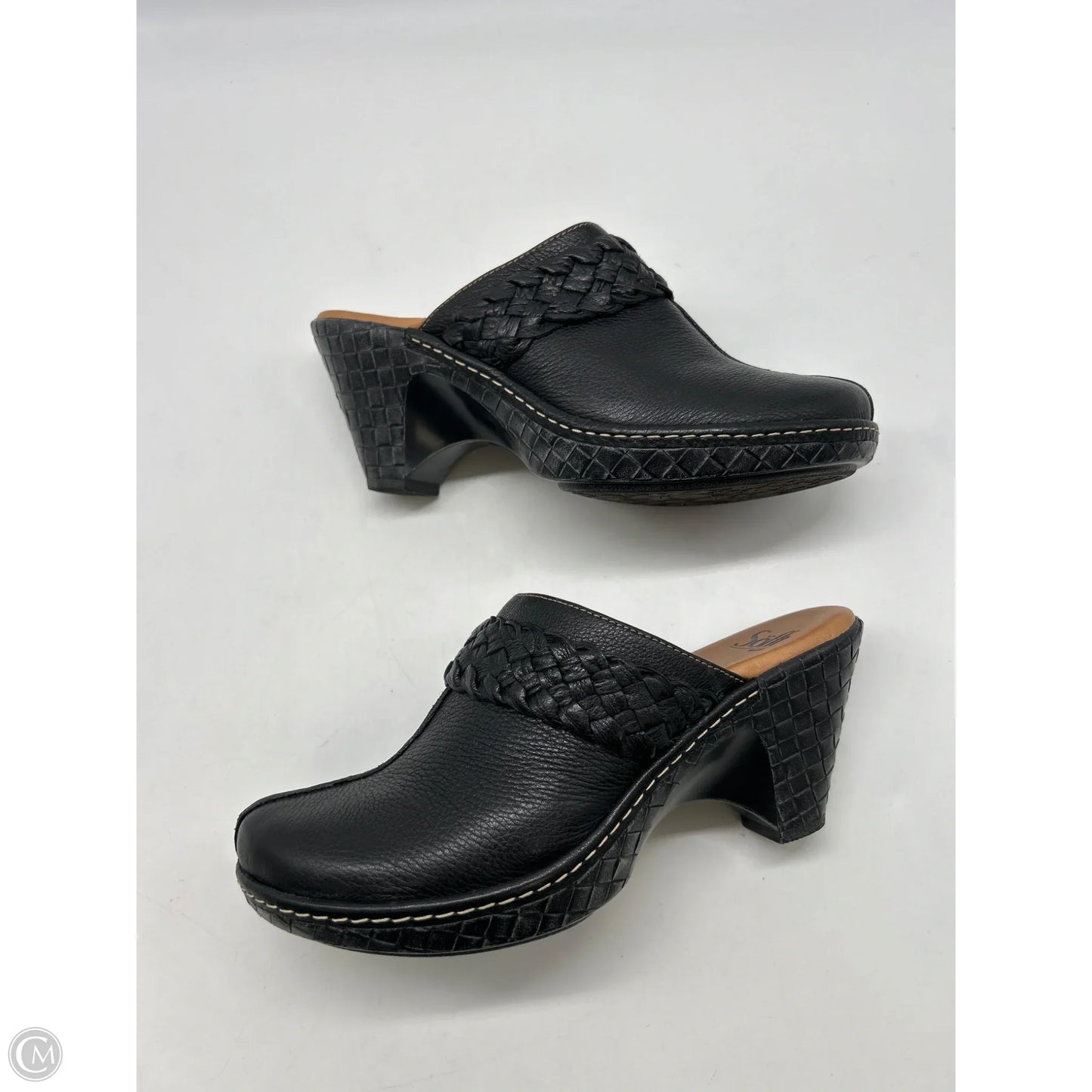 Shoes Heels Block By Sofft In Black, Size: 7