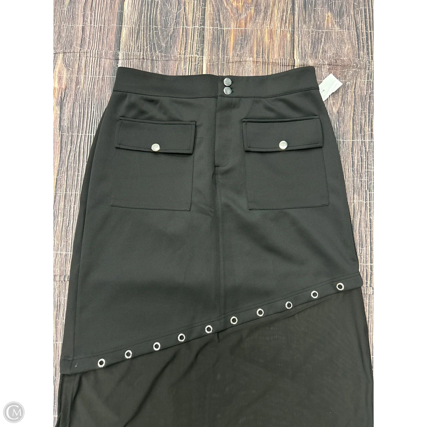 Skirt Maxi By Ashley Stewart In Black, Size: 1x