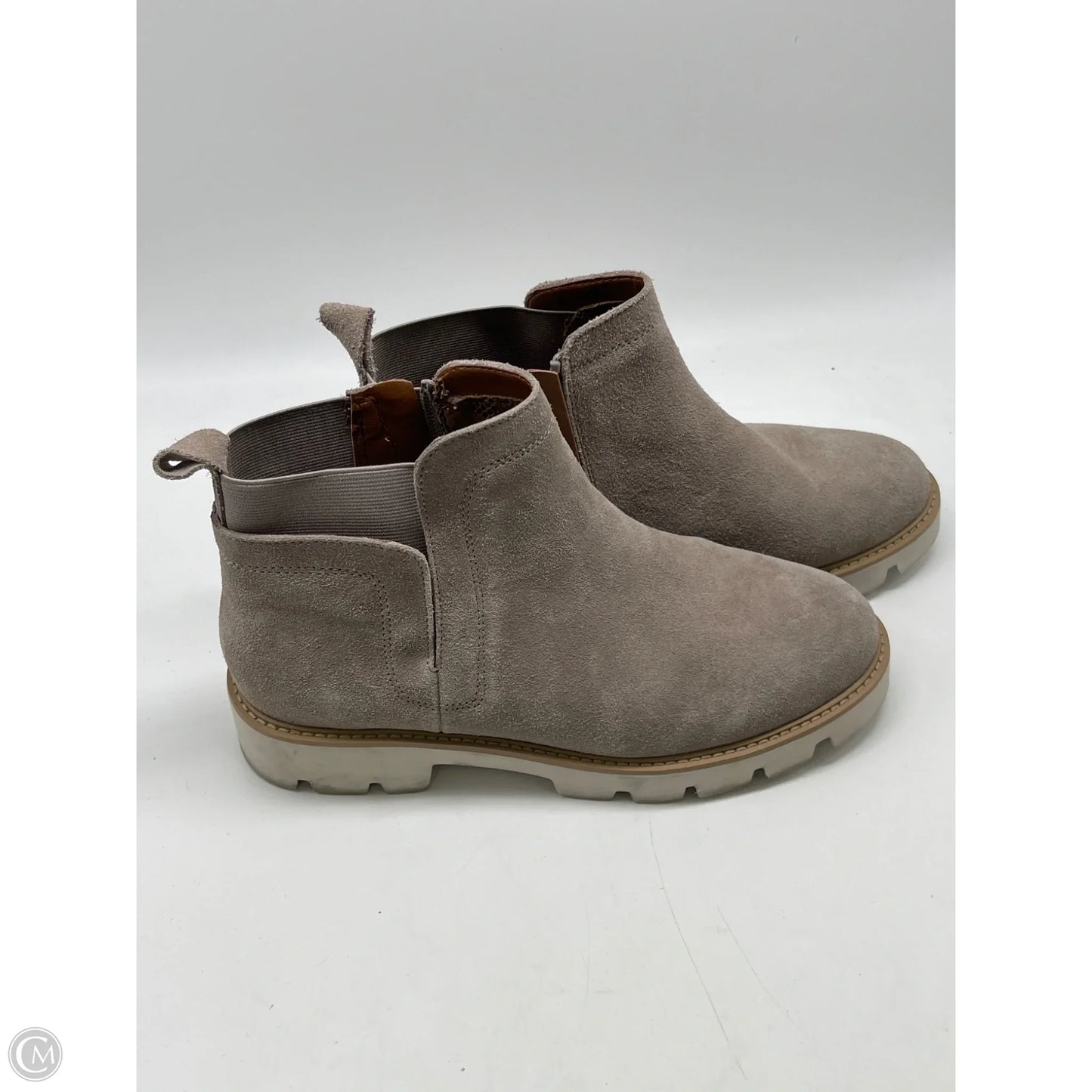 Boots Ankle Heels By White Mountain In Tan, Size: 10