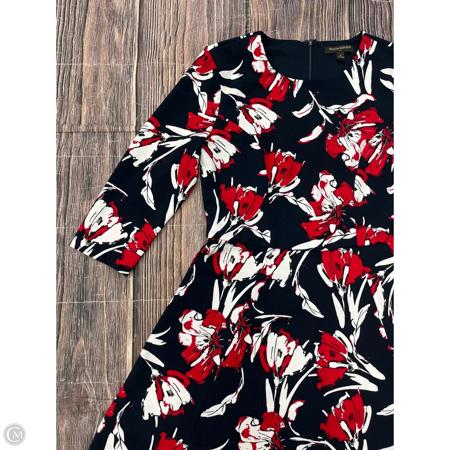 Dress Work By Banana Republic In Navy, Size: 6