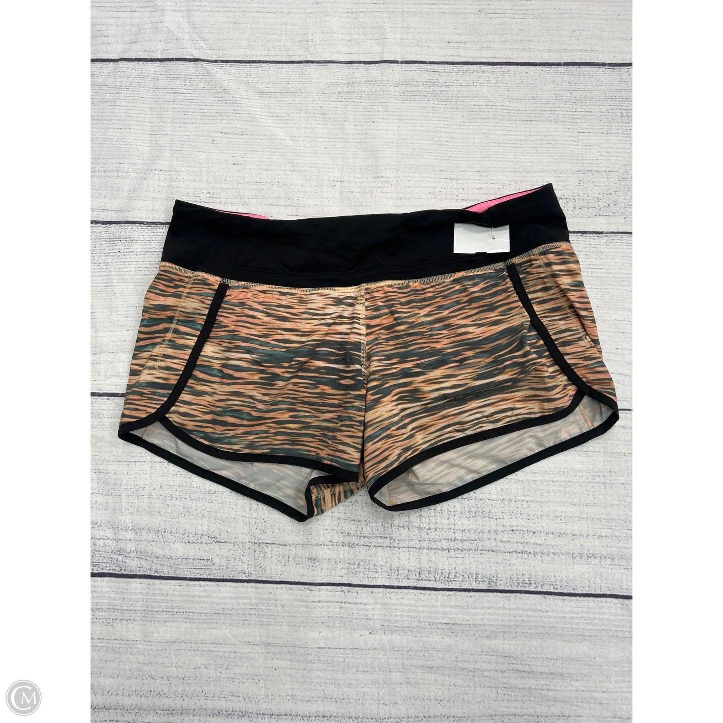 Athletic Shorts By Lululemon In Black, Size: 10