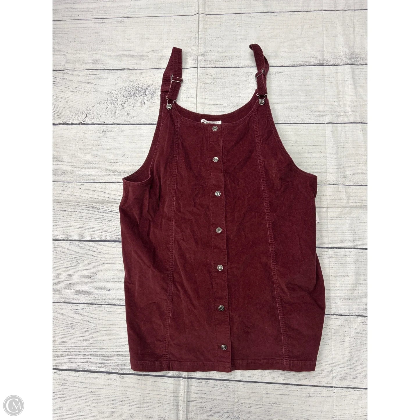Dress Casual Short By Celebrity Pink In Red, Size: 4x