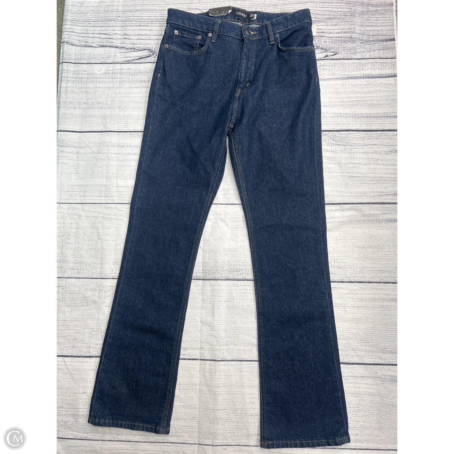 Jeans Boot Cut By Ralph Lauren In Blue Denim, Size: 10