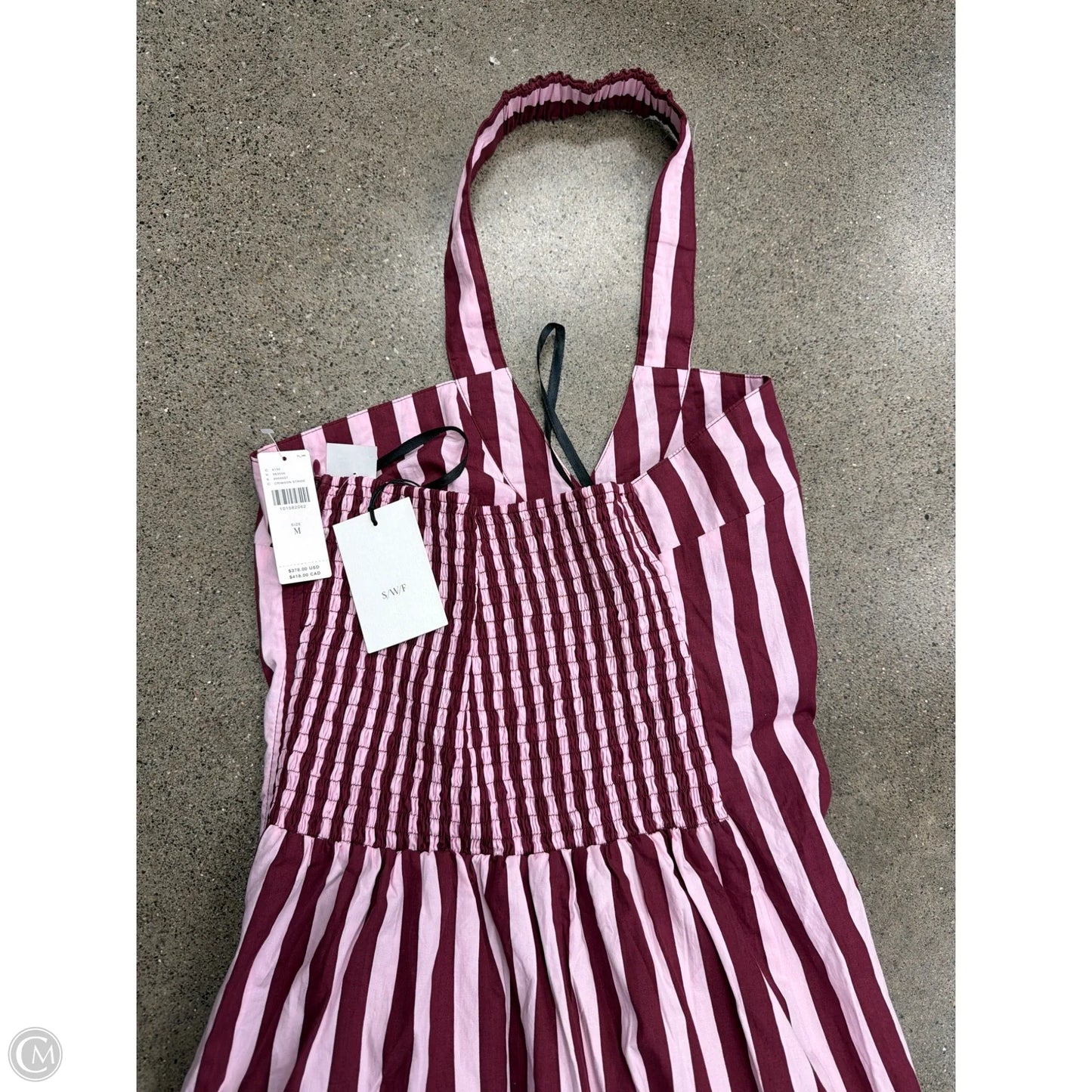 Dress Casual Maxi By Anthropologie In Maroon, Size: M