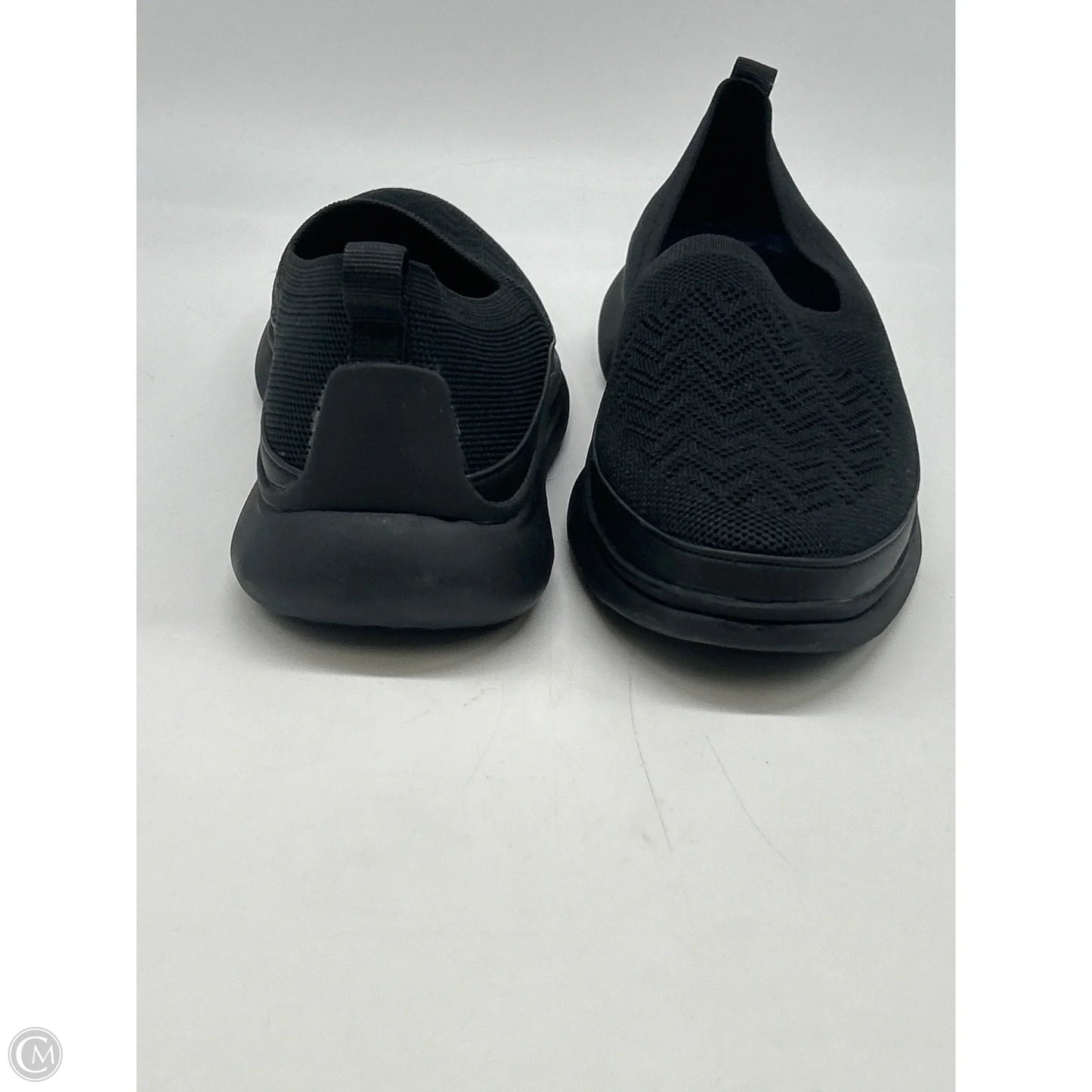 Shoes Flats By Clothes Mentor In Black, Size: 10.5