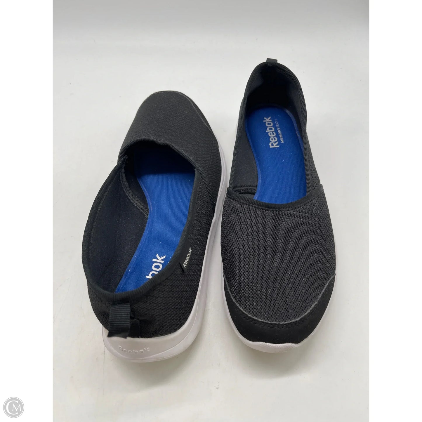 Shoes Flats By Reebok In Black, Size: 8
