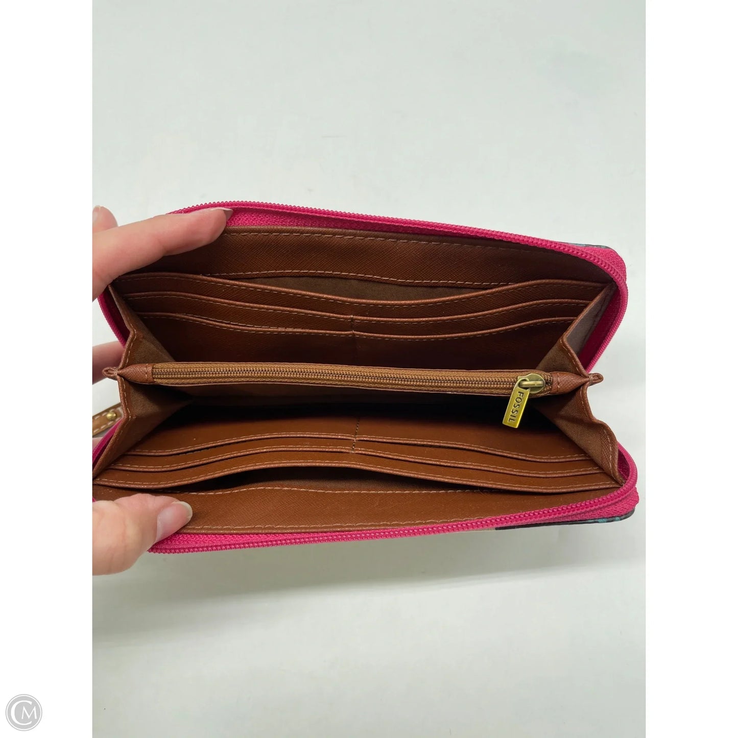 Wallet By Fossil, Size: Large