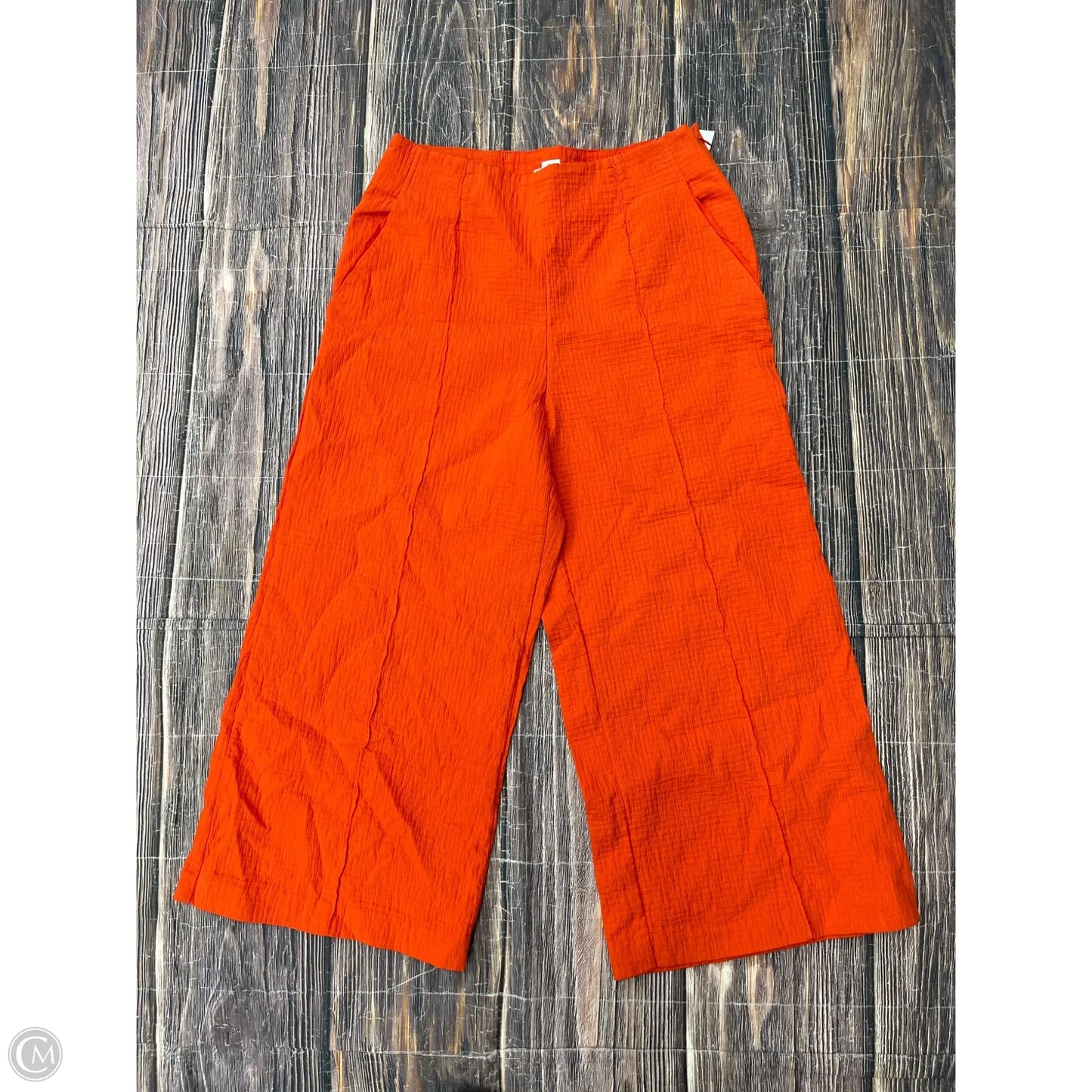 Pants Wide Leg By Maeve In Orange, Size: 12