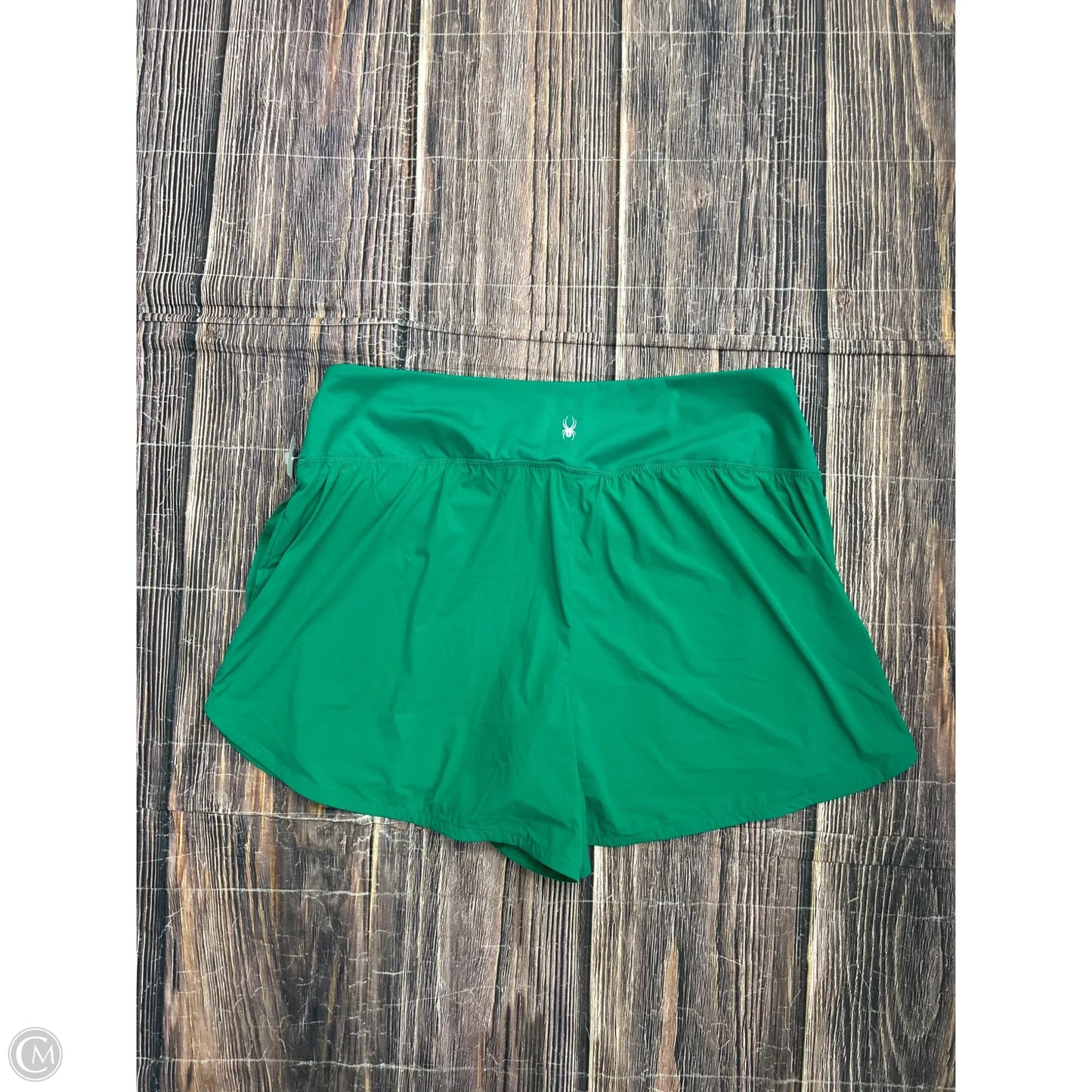 Athletic Shorts By Spyder In Green, Size: Xl