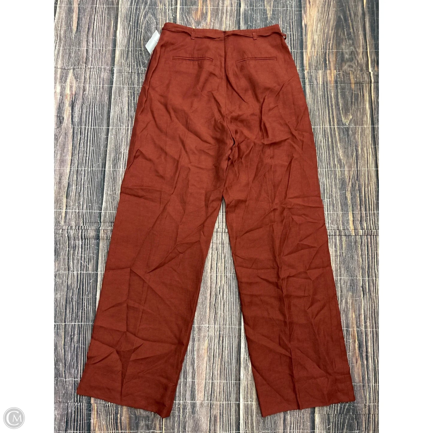 Pants Designer By Halston In Red, Size: 6