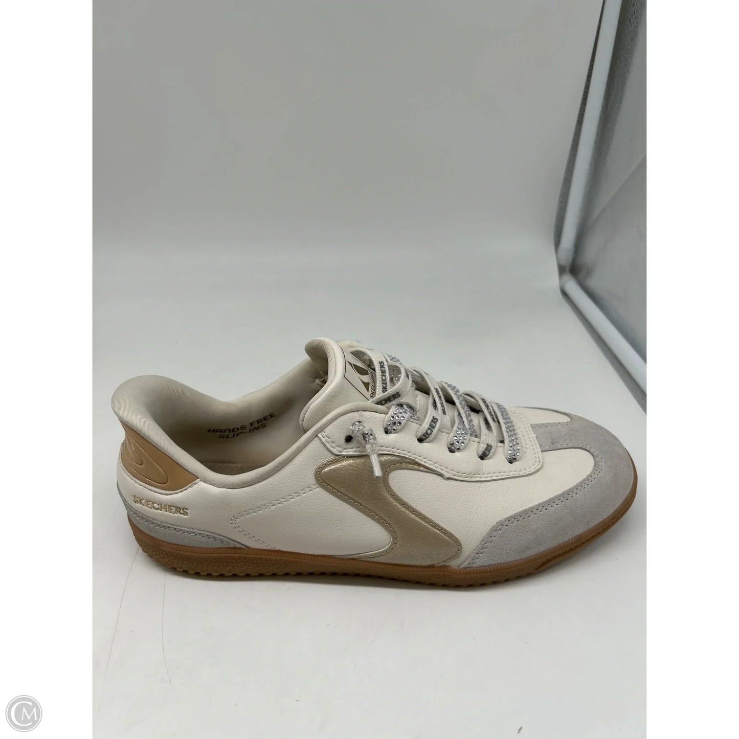 Shoes Sneakers By Skechers In Tan, Size: 8
