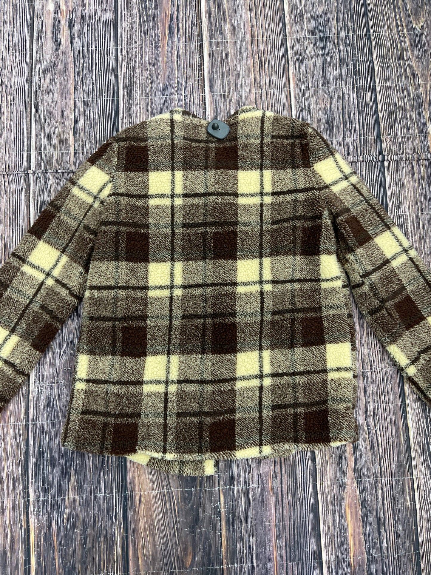 Jacket Faux Fur & Sherpa By Sanctuary In Brown, Size: L