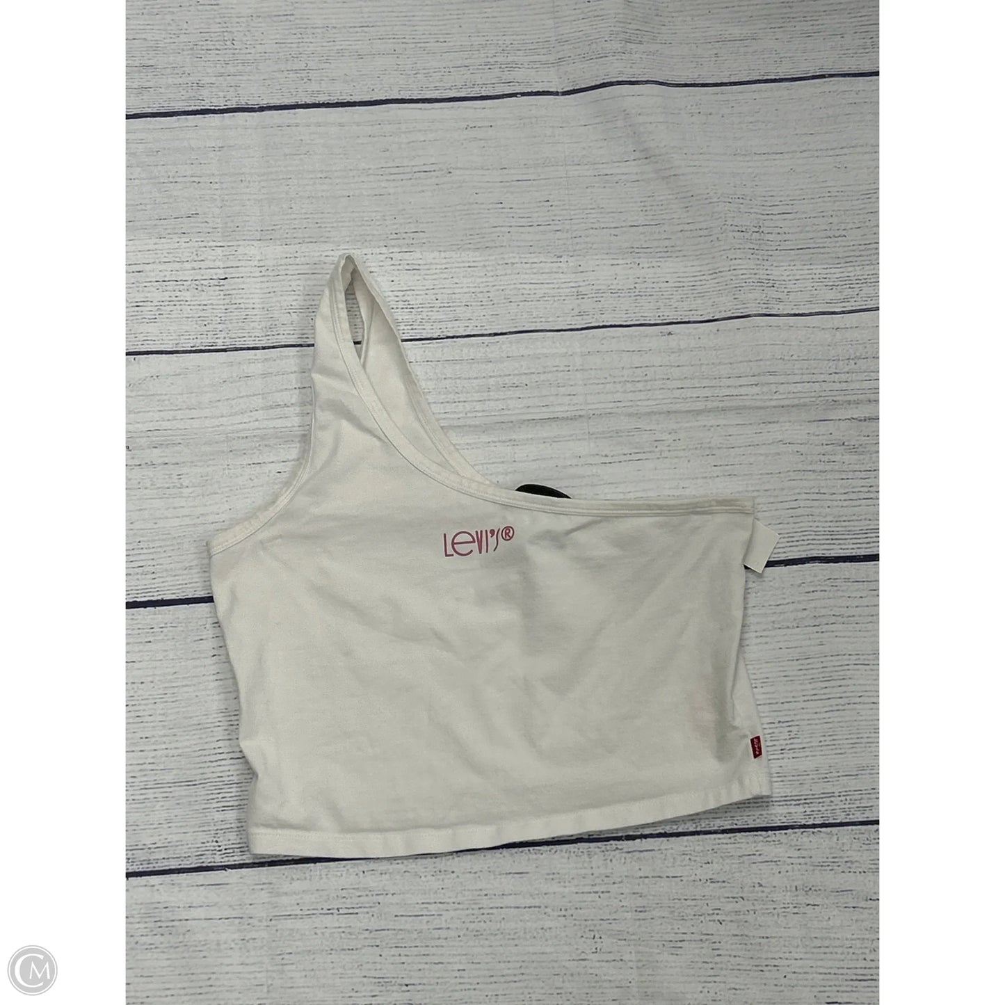 Tank Top By Levis In White, Size: M