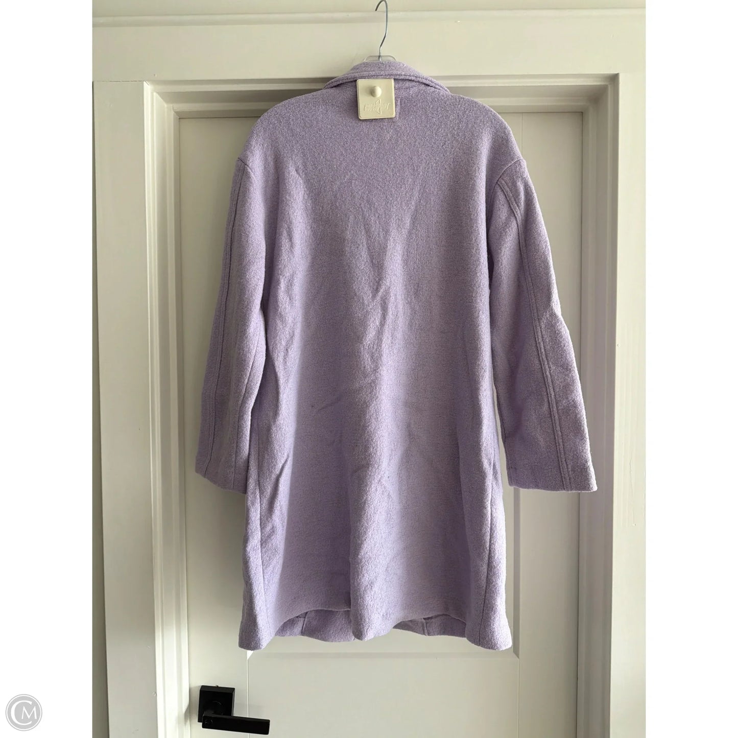 Coat Peacoat By Cynthia Rowley In Purple, Size: M