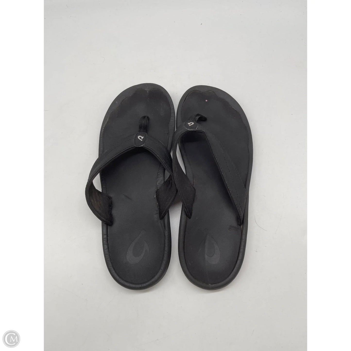 Sandals Flip Flops By Olukai In Black, Size: 8