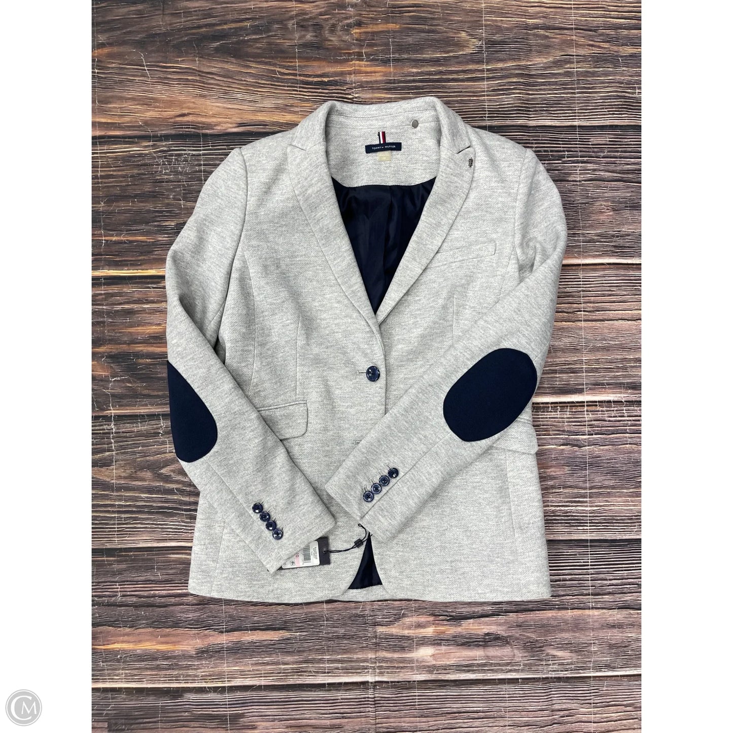Blazer By Tommy Hilfiger In Grey, Size: M