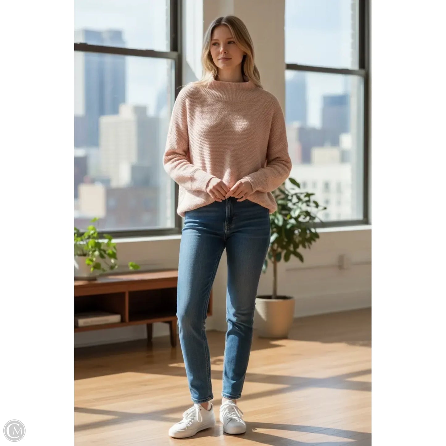 Sweater By Black Tape In Pink, Size: Xs
