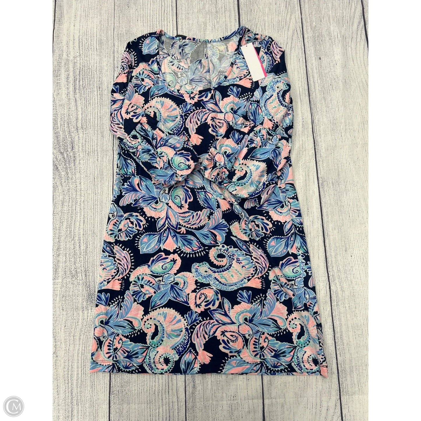 Dress Designer By Lilly Pulitzer In Blue, Size: Xl