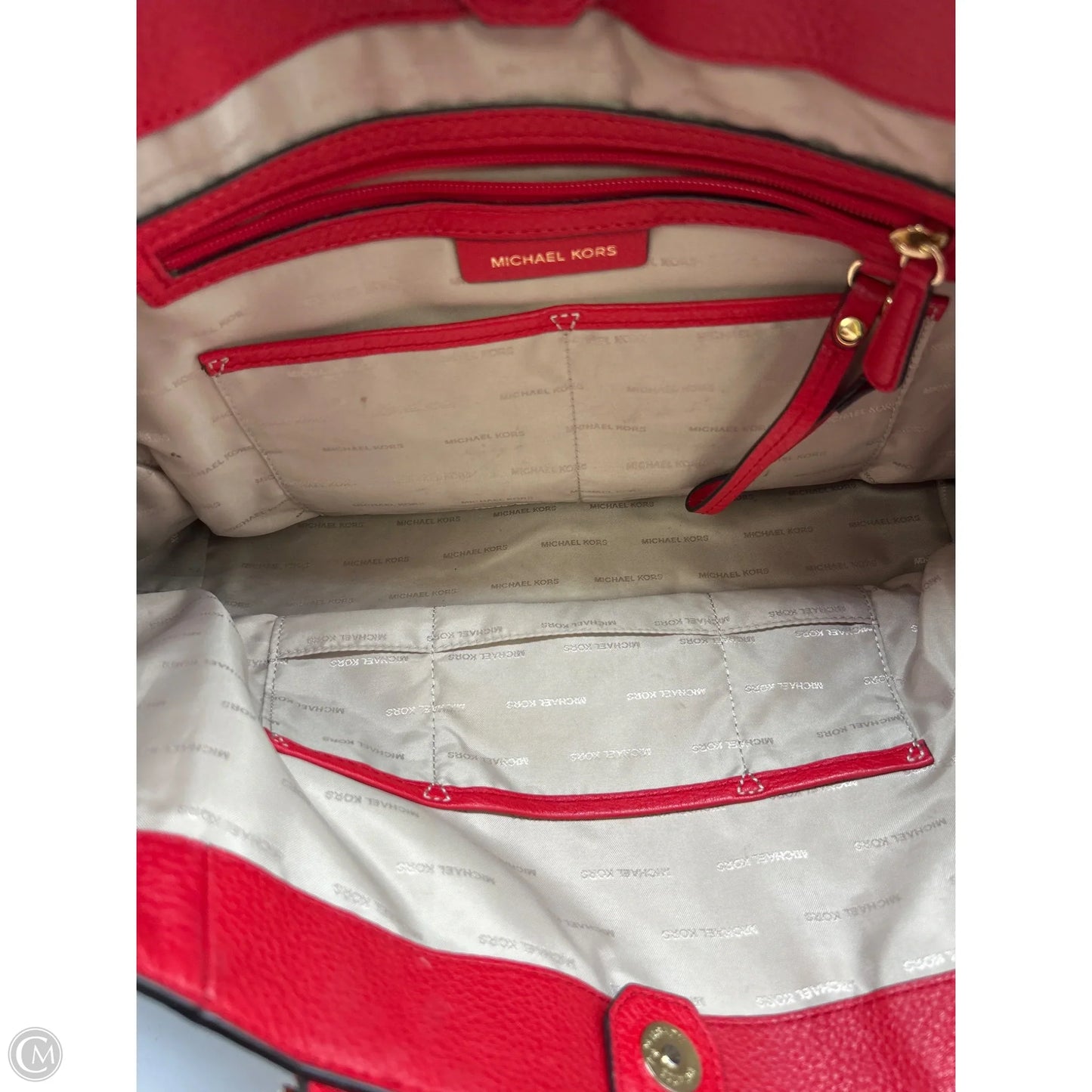 Handbag Designer By Michael Kors, Size: Medium