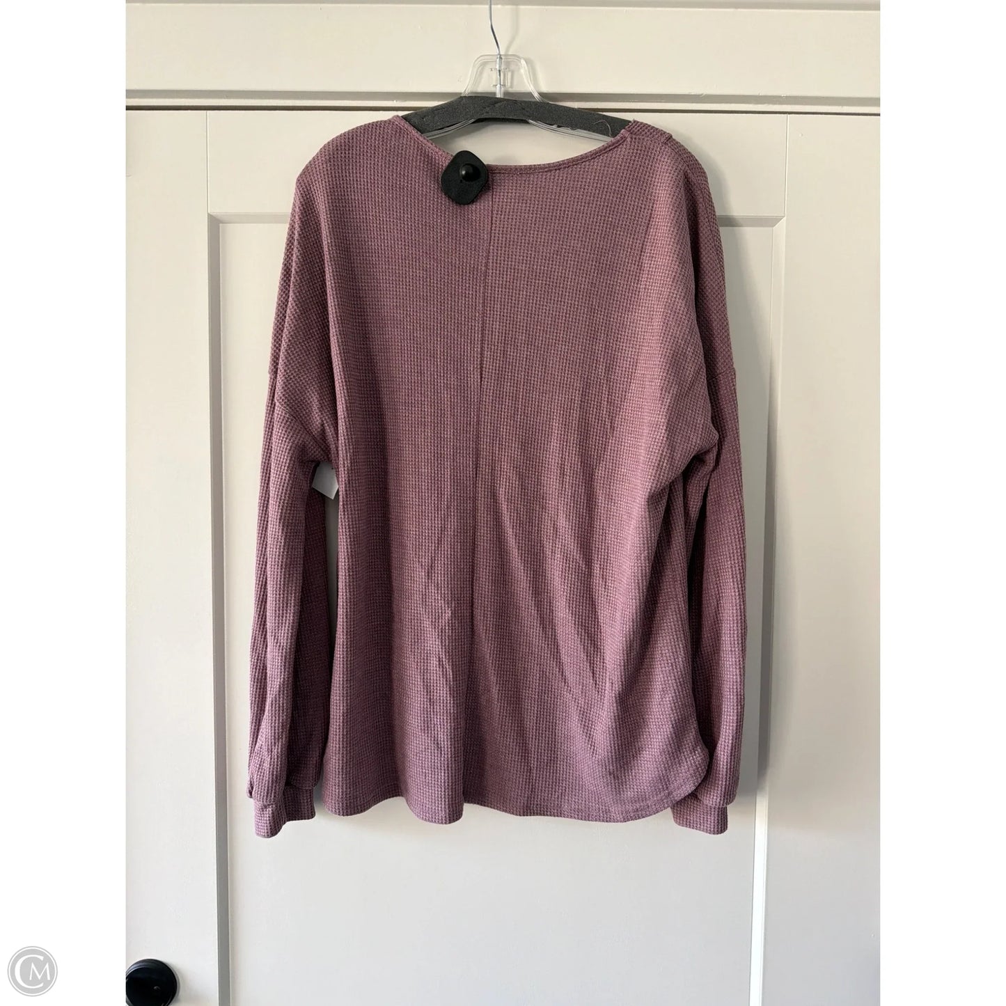 Top Long Sleeve By Clothes Mentor In Purple, Size: L
