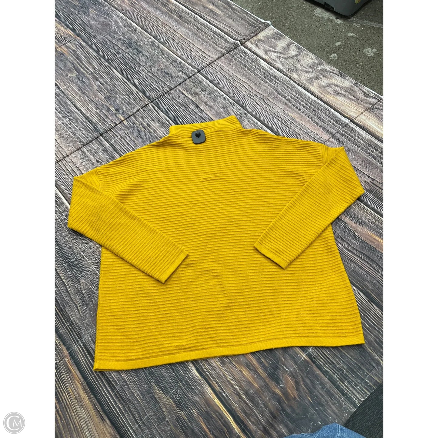 Sweater By French Connection In Yellow, Size: S