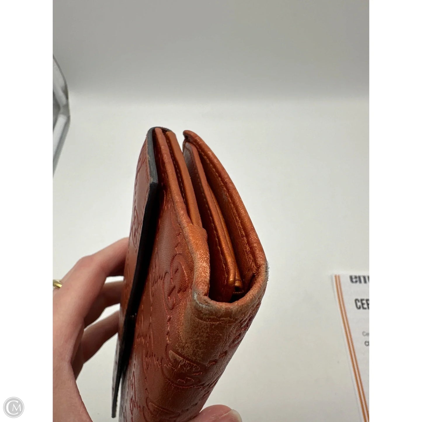 Wallet Luxury Designer By Gucci, Size: Medium