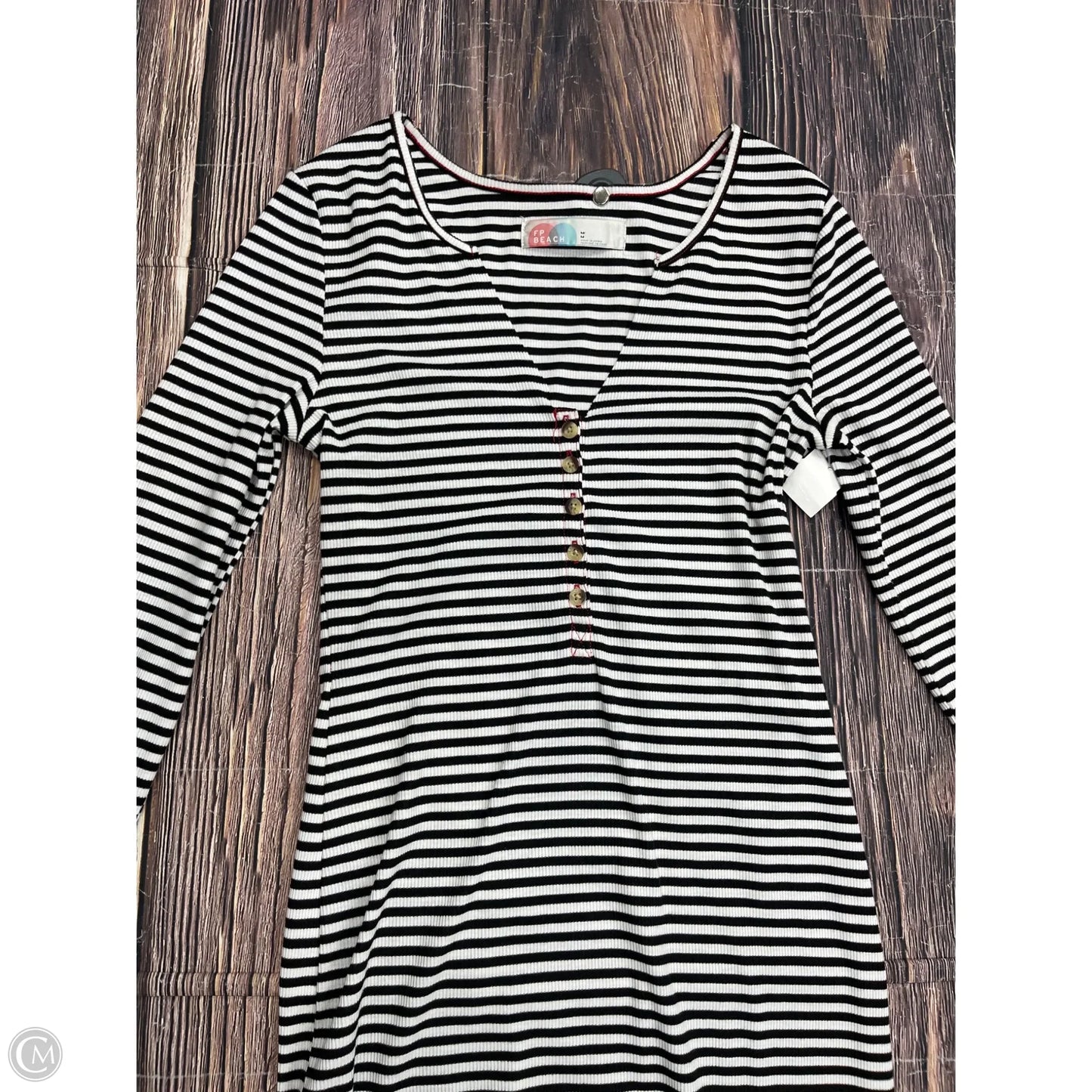 Dress Casual Maxi By Free People In Black, Size: M