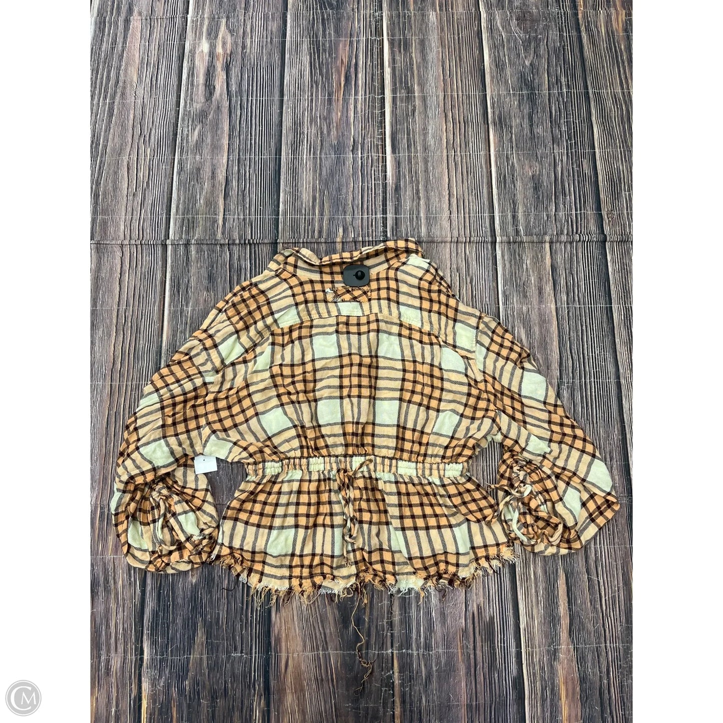 Top Long Sleeve By We The Free In Orange, Size: M