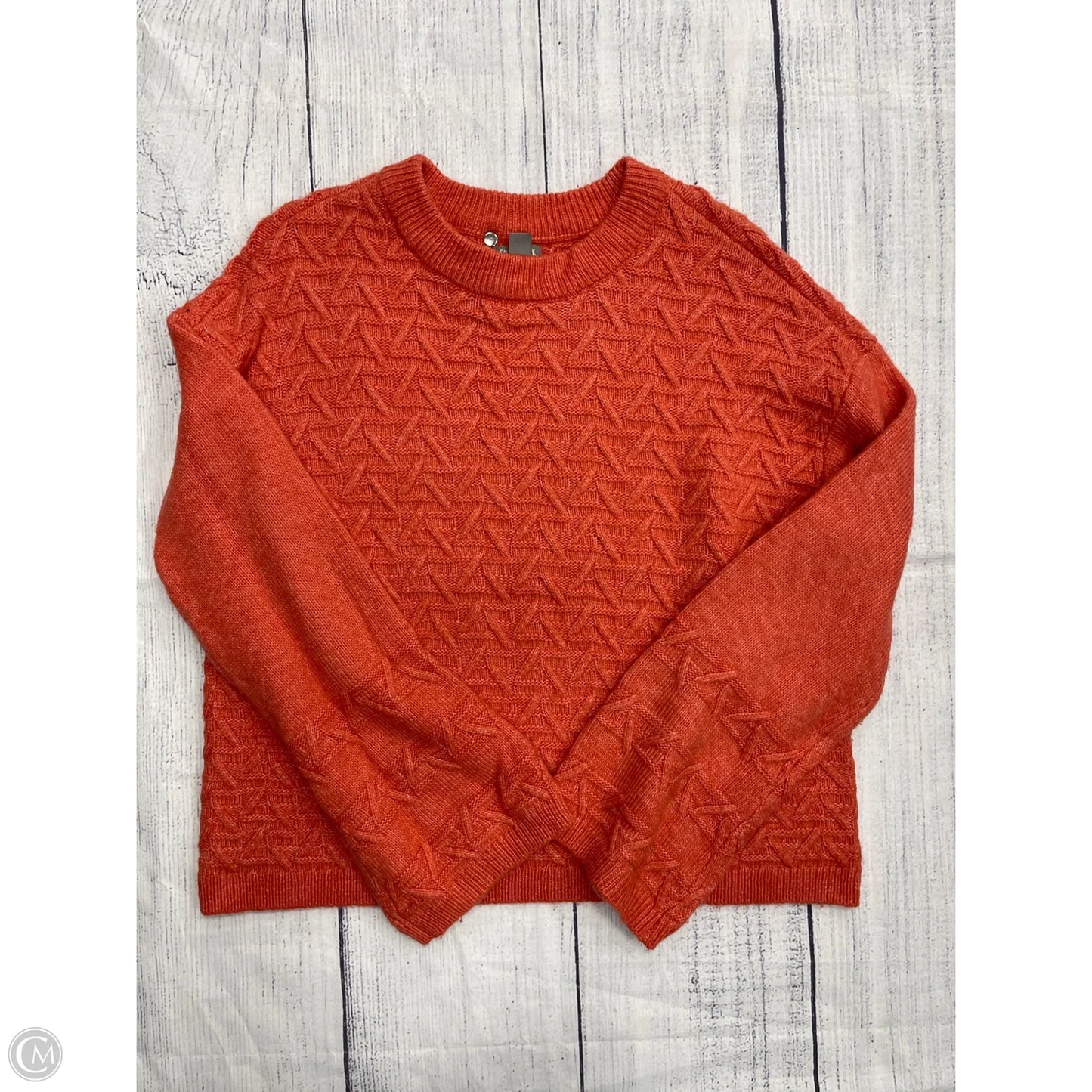 Sweater By Falls Creek In Orange, Size: L