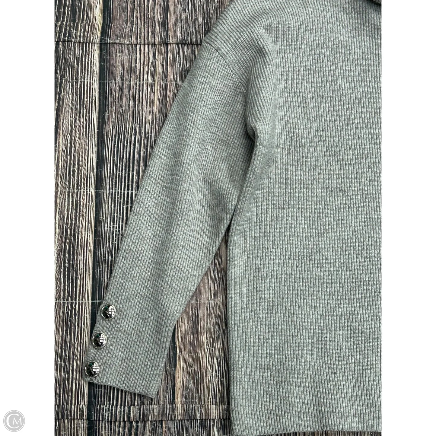 Sweater By Clothes Mentor In Grey, Size: S