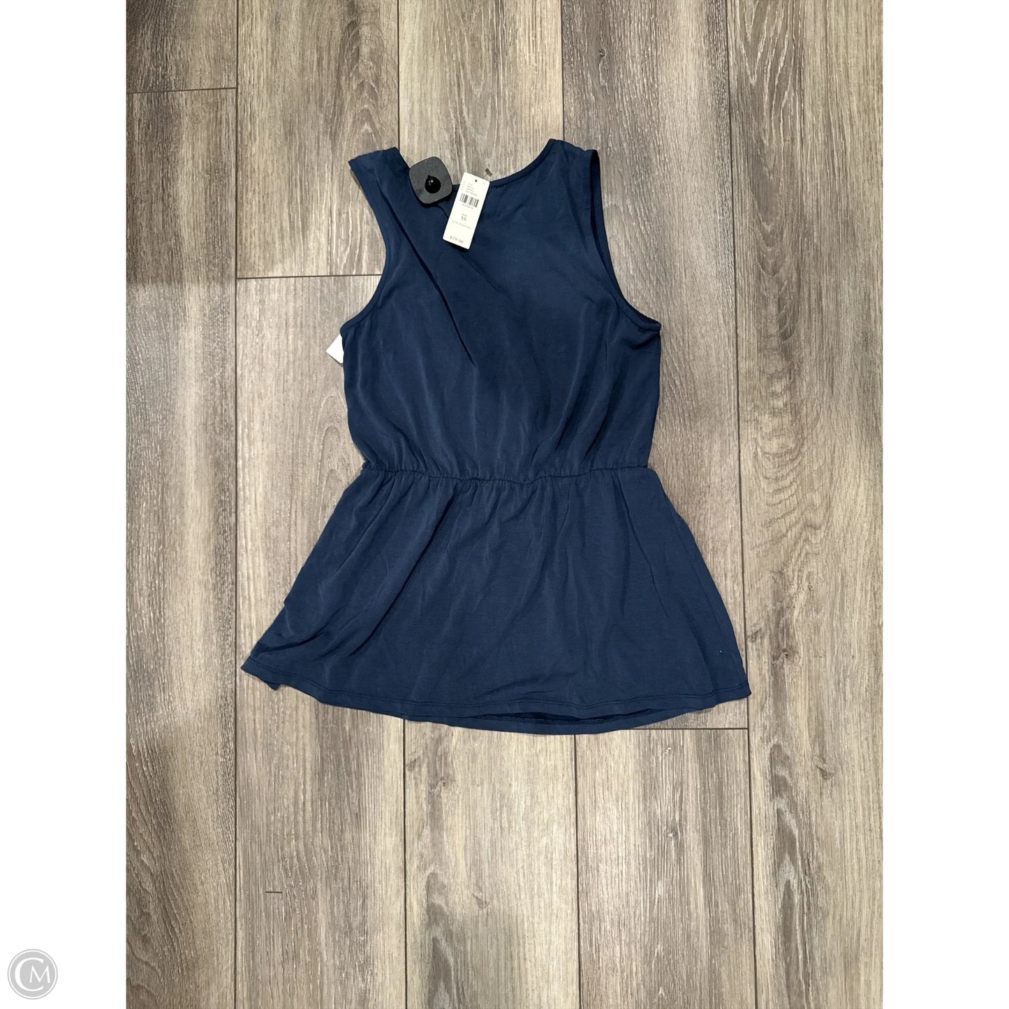 Tank Top By Anthropologie In Navy, Size: Xs