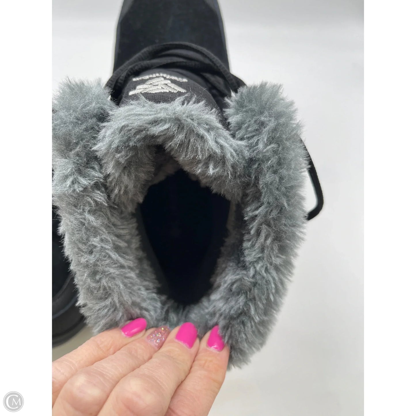 Boots Snow By Columbia In Black, Size: 8.5