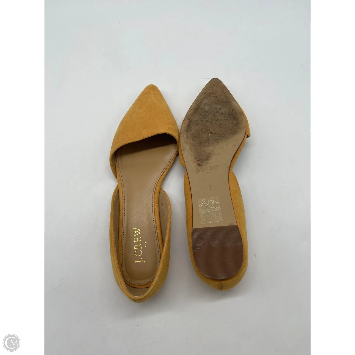 Shoes Flats By J. Crew In Yellow, Size: 7