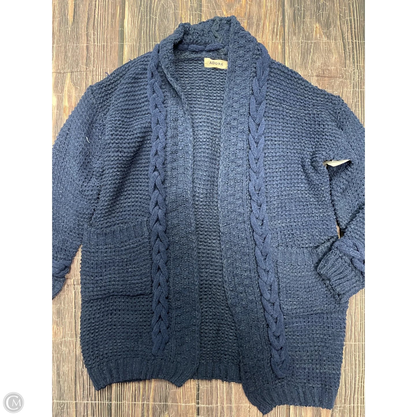 Cardigan By Adora In Blue, Size: 2x
