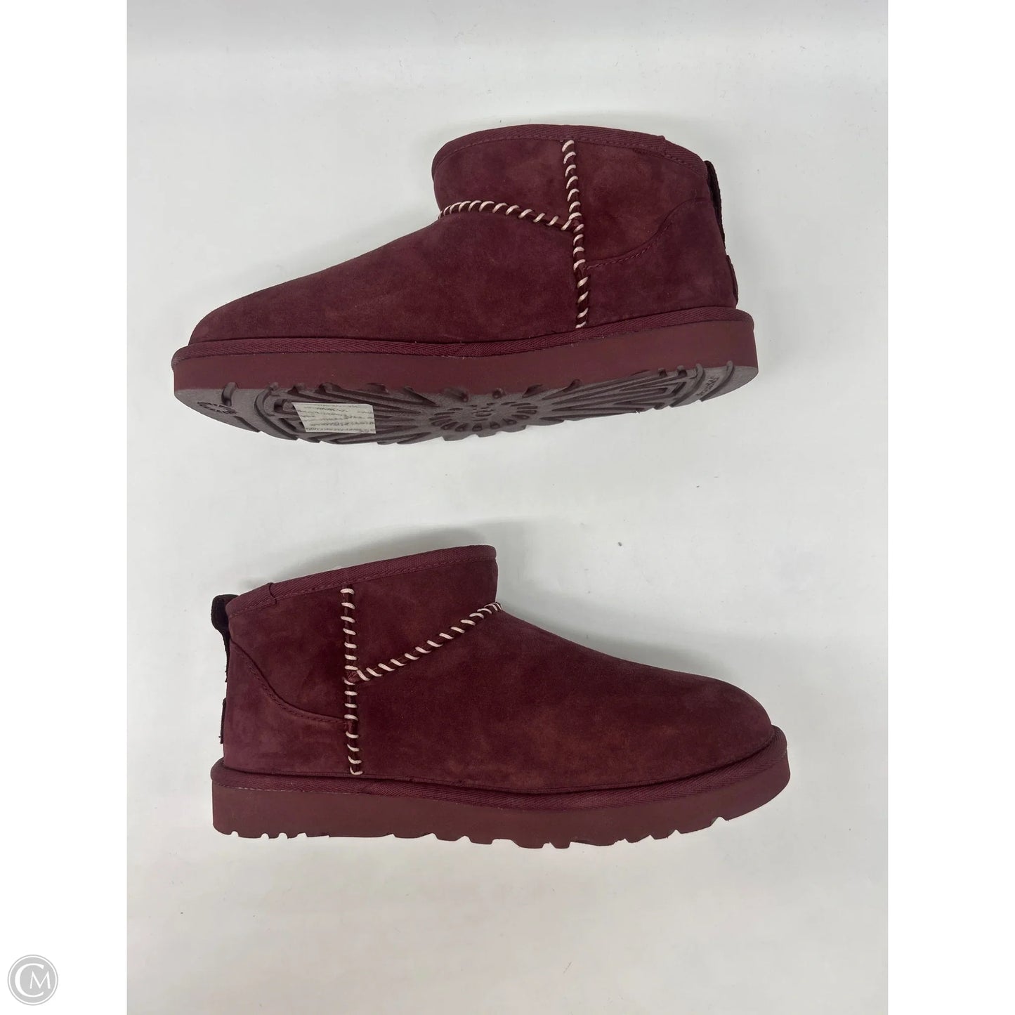 Boots Designer By Ugg In Purple, Size: 8