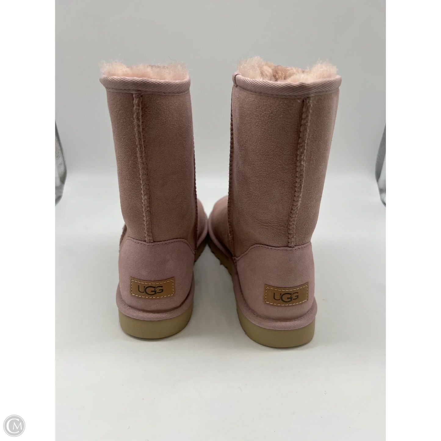 Boots Designer By Ugg In Pink, Size: 8