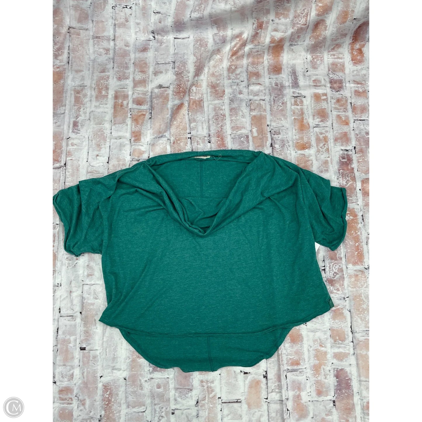 Top Short Sleeve Basic By We The Free In Green, Size: M